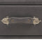vidaXL - Salontafel - 80x40x46 - cm - kunstleer - grijs
