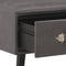 vidaXL - Salontafel - 80x40x46 - cm - kunstleer - grijs