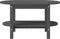 vidaXL - Salontafel - 80x45x45 - cm - massief - grenenhout - grijs