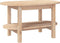 vidaXL - Salontafel - 80x45x45 - cm - massief - grenenhout