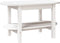 vidaXL - Salontafel - 80x45x45 - cm - massief - grenenhout - wit
