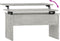 vidaXL - Salontafel - 80x50,5x41,5 - cm - bewerkt - hout - betongrijs