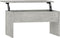 vidaXL - Salontafel - 80x50,5x41,5 - cm - bewerkt - hout - betongrijs