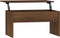 vidaXL - Salontafel - 80x50,5x41,5 - cm - bewerkt - hout - bruin - eikenkleur