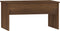vidaXL - Salontafel - 80x50,5x41,5 - cm - bewerkt - hout - bruin - eikenkleur