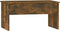 vidaXL - Salontafel - 80x50,5x41,5 - cm - bewerkt - hout - gerookt - eikenkleurig