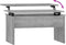 vidaXL - Salontafel - 80x50,5x41,5 - cm - bewerkt - hout - grijs - sonoma - eikenkleur