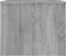 vidaXL - Salontafel - 80x50,5x41,5 - cm - bewerkt - hout - grijs - sonoma - eikenkleur