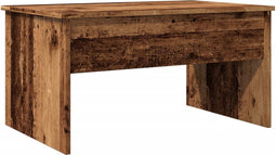 vidaXL - Salontafel - 80x50,5x41,5 - cm - bewerkt - hout - oud - houtkleurig