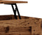 vidaXL - Salontafel - 80x50,5x41,5 - cm - bewerkt - hout - oud - houtkleurig