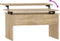 vidaXL - Salontafel - 80x50,5x41,5 - cm - bewerkt - hout - sonoma - eikenkleurig