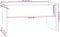 vidaXL - Salontafel - 80x50,5x41,5 - cm - bewerkt - hout - wit