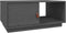 vidaXL - Salontafel - 80x50x35,5 - cm - massief - grenenhout - grijs