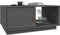 vidaXL - Salontafel - 80x50x35,5 - cm - massief - grenenhout - grijs