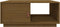 vidaXL - Salontafel - 80x50x35,5 - cm - massief - grenenhout - honingbruin