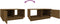vidaXL - Salontafel - 80x50x35,5 - cm - massief - grenenhout - honingbruin