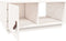 vidaXL - Salontafel - 80x50x35,5 - cm - massief - grenenhout - wit