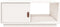 vidaXL - Salontafel - 80x50x35,5 - cm - massief - grenenhout - wit
