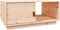 vidaXL - Salontafel - 80x50x35,5 - cm - massief - grenenhout - zwart