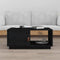 vidaXL - Salontafel - 80x50x35,5 - cm - massief - grenenhout - zwart