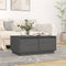 vidaXL - Salontafel - 80x50x35 - cm - massief - grenenhout - grijs