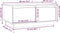 vidaXL - Salontafel - 80x50x35 - cm - massief - grenenhout - grijs