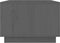 vidaXL - Salontafel - 80x50x35 - cm - massief - grenenhout - grijs