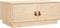 vidaXL - Salontafel - 80x50x35 - cm - massief - grenenhout