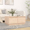vidaXL - Salontafel - 80x50x35 - cm - massief - grenenhout