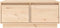 vidaXL - Salontafel - 80x50x35 - cm - massief - grenenhout