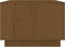 vidaXL - Salontafel - 80x50x35 - cm - massief - grenenhout - honingbruin