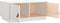 vidaXL - Salontafel - 80x50x35 - cm - massief - grenenhout - wit