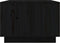 vidaXL - Salontafel - 80x50x35 - cm - massief - grenenhout - zwart
