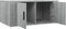 vidaXL - Salontafel - 80x50x36 - cm - bewerkt - hout - grijs - sonoma - eikenkleurig