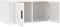 vidaXL - Salontafel - 80x50x36 - cm - bewerkt - hout - hoogglans - wit