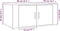 vidaXL - Salontafel - 80x50x36 - cm - bewerkt - hout - sonoma - eikenkleurig