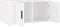 vidaXL - Salontafel - 80x50x36 - cm - bewerkt - hout - wit
