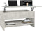 vidaXL - Salontafel - 80x50x40 - cm - bewerkt - hout - betongrijs