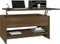 vidaXL - Salontafel - 80x50x40 - cm - bewerkt - hout - bruin - eikenkleur