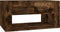 vidaXL - Salontafel - 80x50x40 - cm - bewerkt - hout - gerookt - eikenkleurig
