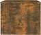 vidaXL - Salontafel - 80x50x40 - cm - bewerkt - hout - gerookt - eikenkleurig