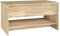 vidaXL - Salontafel - 80x50x40 - cm - bewerkt - hout - sonoma - eikenkleurig
