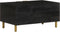 vidaXL - Salontafel - 80x50x40 - cm - bewerkt - hout - zwart