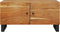vidaXL - Salontafel - 80x50x40 - cm - massief - acaciahout - en - bewerkt - hout