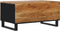 vidaXL - Salontafel - 80x50x40 - cm - massief - acaciahout - en - bewerkt - hout
