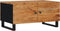 vidaXL - Salontafel - 80x50x40 - cm - massief - acaciahout - en - bewerkt - hout