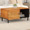 vidaXL - Salontafel - 80x50x40 - cm - massief - acaciahout