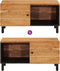 vidaXL - Salontafel - 80x50x40 - cm - massief - acaciahout
