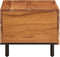 vidaXL - Salontafel - 80x50x40 - cm - massief - acaciahout
