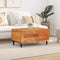 vidaXL - Salontafel - 80x50x40 - cm - massief - acaciahout